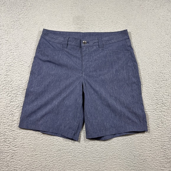 Eddie Bauer Pants - Eddie Bauer Travex Shorts Womens Sz T10 Blue Nylon Hiking Outdoors Travel